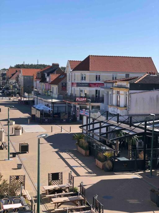 Appartamento Appart Marion Vue Mer Avec Wifi Sur Quend Plage Esterno foto