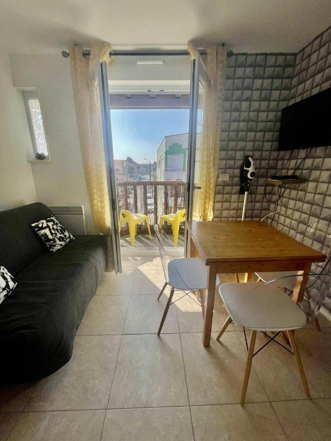 Appartamento Appart Marion Vue Mer Avec Wifi Sur Quend Plage Esterno foto